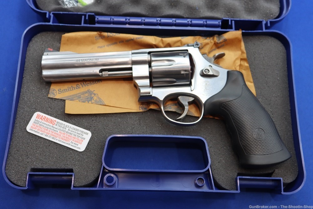 Smith & Wesson Model 629 Revolver 44MAG S&W Stainless 5" 163636 44 MAG NEW-img-17