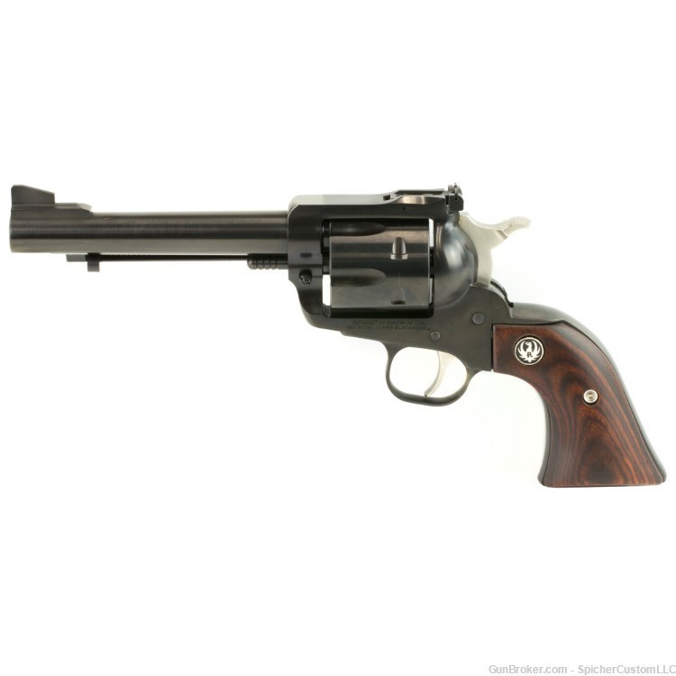 Ruger Super Blackhawk .44 Magnum New in Box Blued 5.5" Barrel Hardwood Grip-img-0