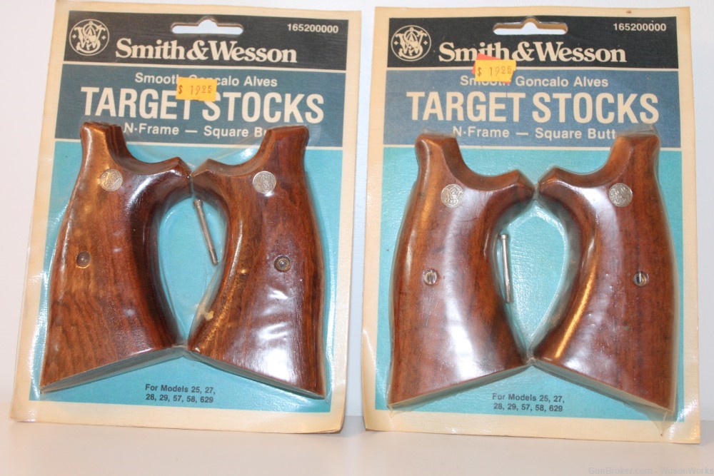 Smith & Wesson S&W .38 .44 .45 6 New Unopened Grips/Stocks-img-0
