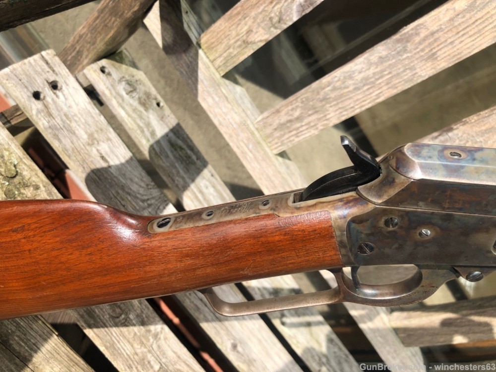 Vintage Early Marlin Model 94 Round Barrel Rifle-img-7