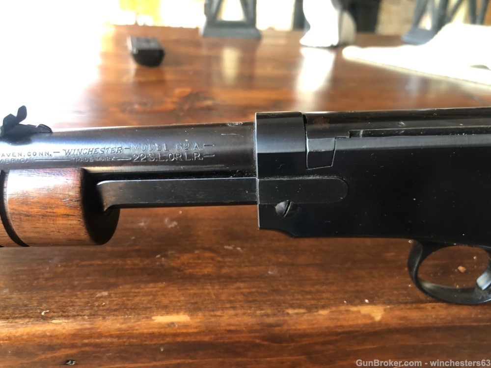WINCHESTER Model 62A 22 s,l,lr GREAT CONDITION-img-15
