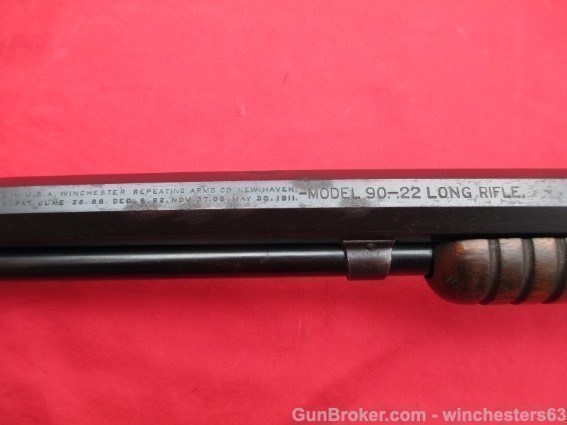 WINCHESTER Mod. 90 1890 22 lr Long Rifle Vintage Original-img-21