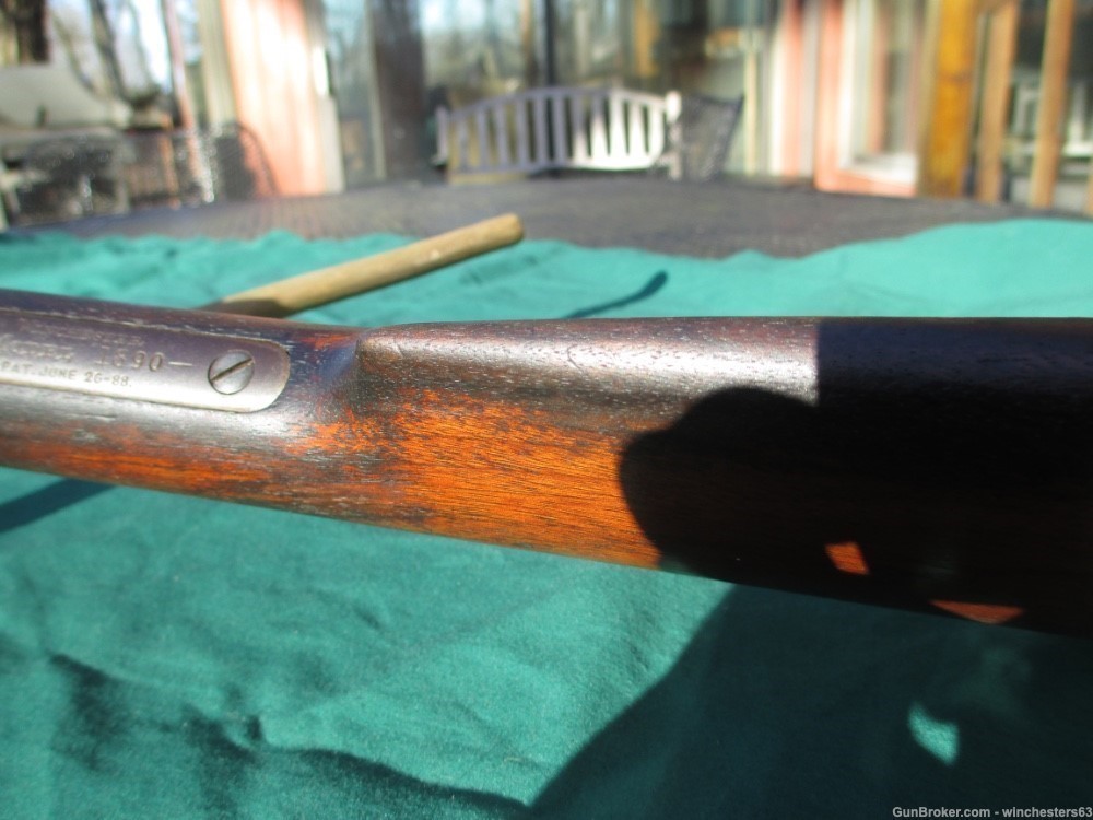 WINCHESTER 1890 solid frame First Model UNMOLESTED-img-22