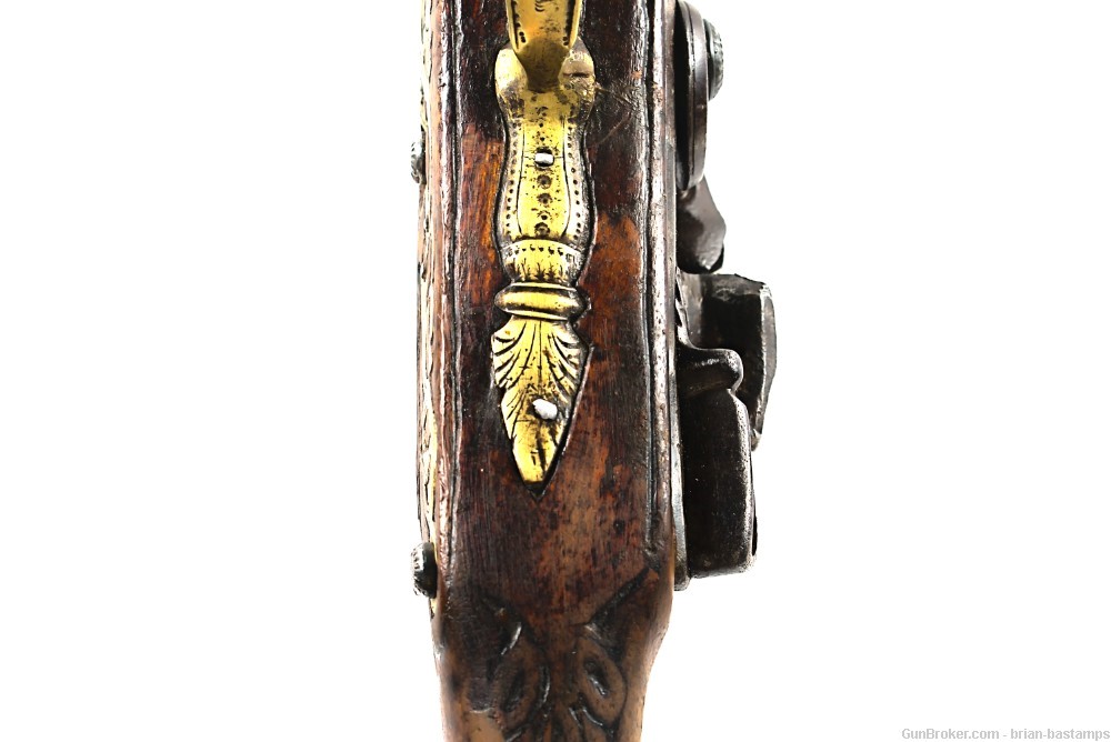 Unmarked Ottoman Style .68 Caliber Flintlock Pistol (Antique)-img-9
