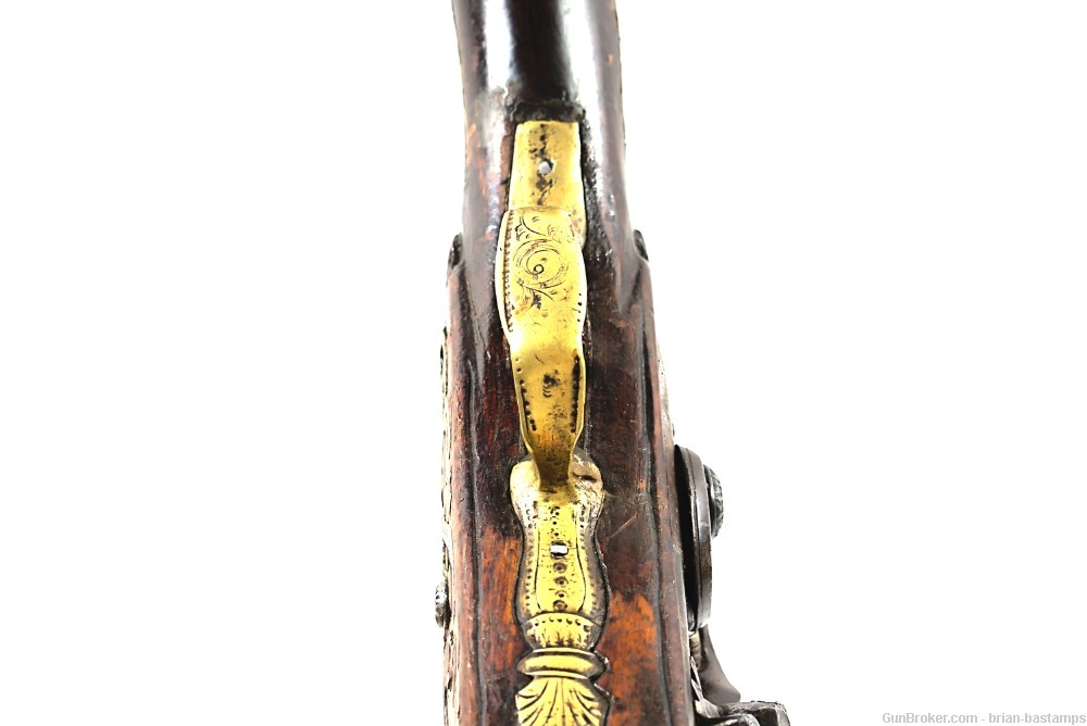 Unmarked Ottoman Style .68 Caliber Flintlock Pistol (Antique)-img-8