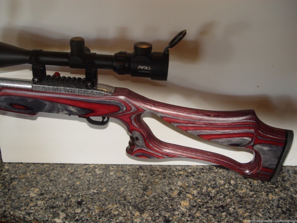 RUGER 10/22  CUSTOM JEWELED BY CNH JEWELING THREADED BARREL & RECEIVER-img-3