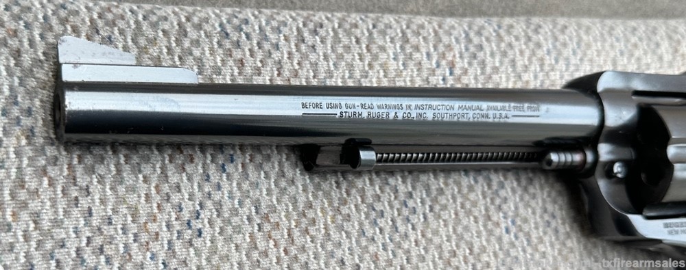 Ruger New Model Blackhawk .30 Carbine, 7.5", 1979, CA OK-img-9