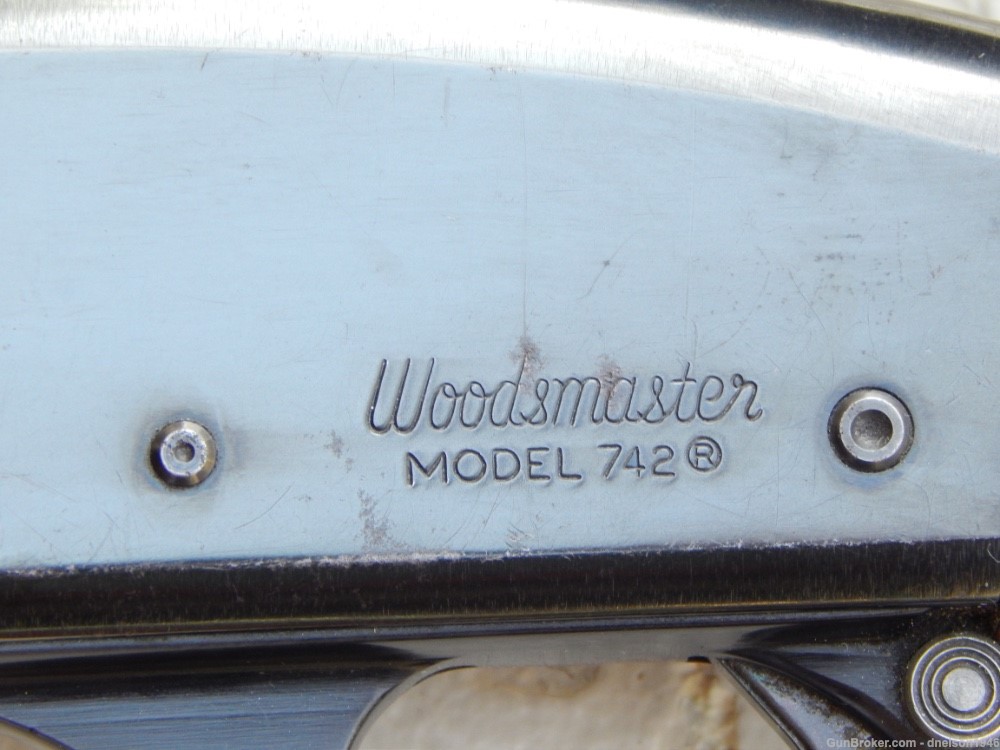 [ Nice ]  Remington  742 Woodsmaster Rifle in 243 Winchester Caliber -img-4