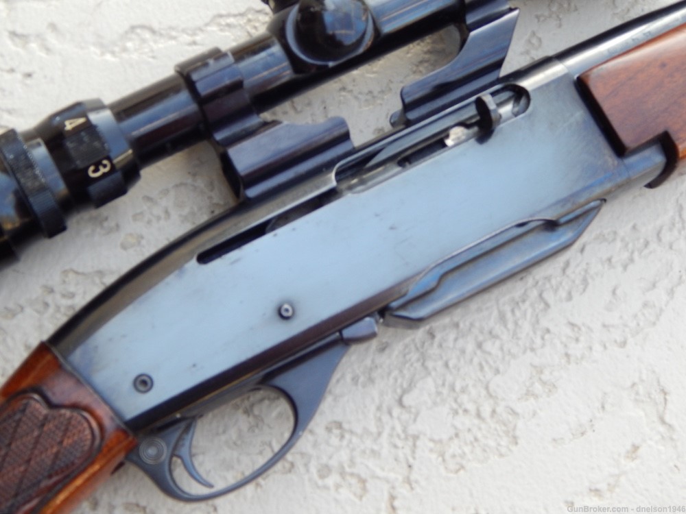 [ Nice ]  Remington  742 Woodsmaster Rifle in 243 Winchester Caliber -img-12