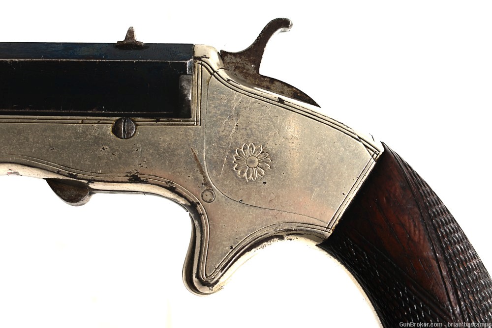 Unmarked Tranter Patent Single Shot Tip Up Target Pistol (Antique) -img-15