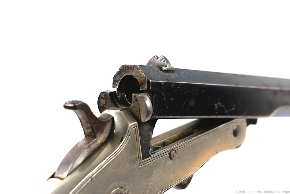 Unmarked Tranter Patent Single Shot Tip Up Target Pistol (Antique) -img-24