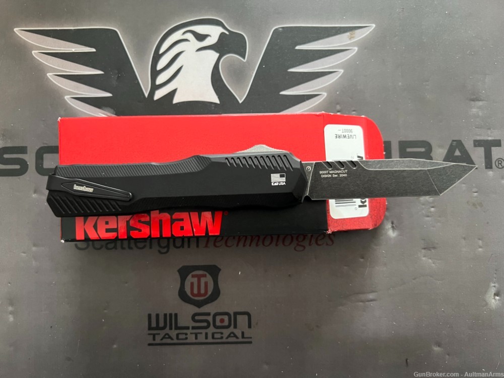 NIB - Kershaw Livewire OTF - Black - Tanto-img-0