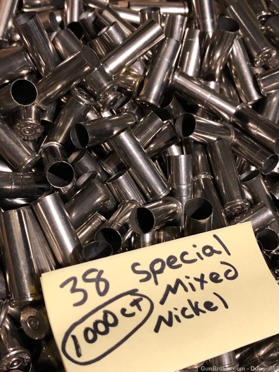 38 special fired nickel casings 1000ct-img-3
