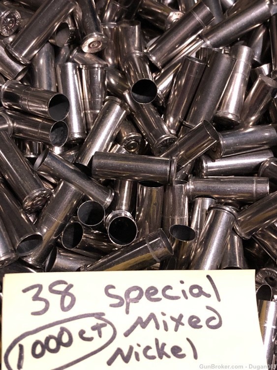 38 special fired nickel casings 1000ct-img-2