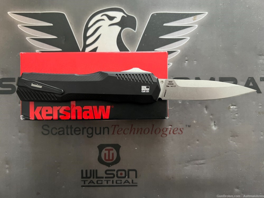 NIB - Kershaw Livewire OTF - Black/Stainless-img-0