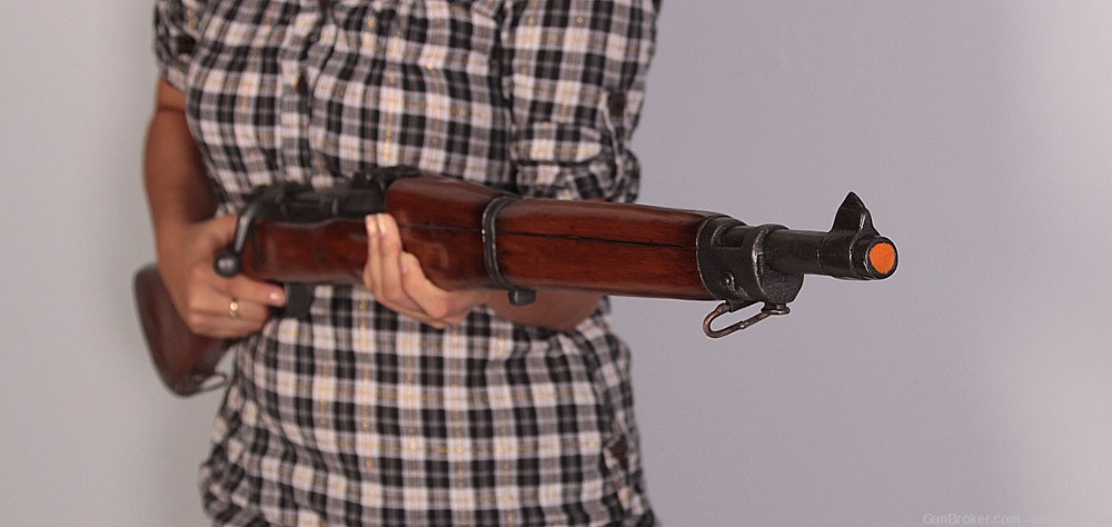 Springfield replica 1903 rifle, non firing resin replica -img-5