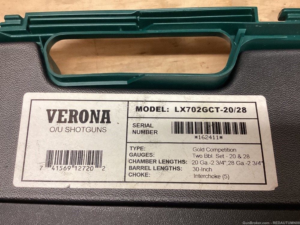 Verona LX702GCT 20/28 gauge 30” TWO BARREL SET-img-6