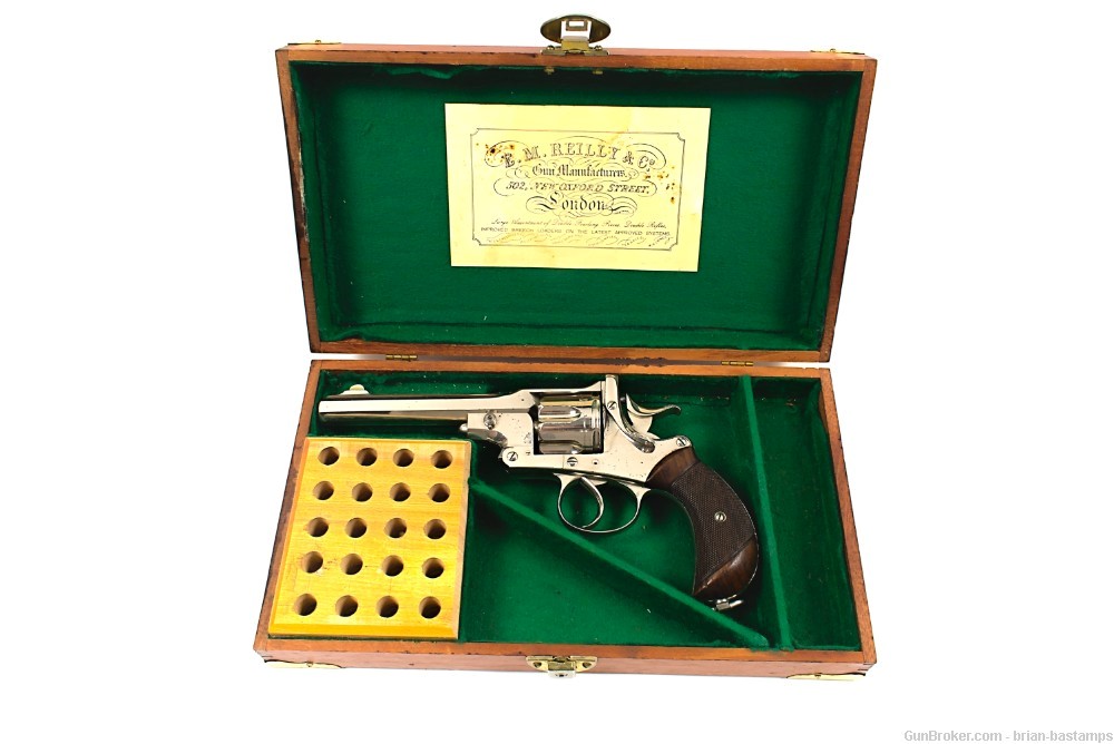 Super-Rare Transitional Third Mode Webley Kaufman Revolver–SN:1236(Antique)-img-1