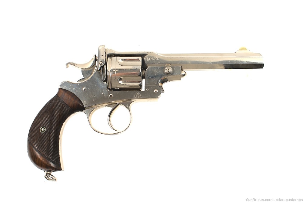 Super-Rare Transitional Third Mode Webley Kaufman Revolver–SN:1236(Antique)-img-5
