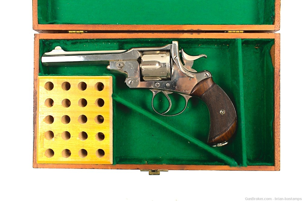 Super-Rare Transitional Third Mode Webley Kaufman Revolver–SN:1236(Antique)-img-0