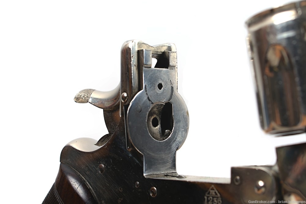Super-Rare Transitional Third Mode Webley Kaufman Revolver–SN:1236(Antique)-img-26