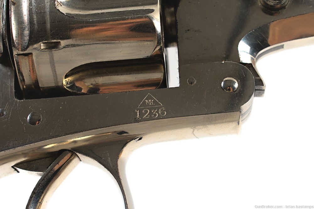 Super-Rare Transitional Third Mode Webley Kaufman Revolver–SN:1236(Antique)-img-27