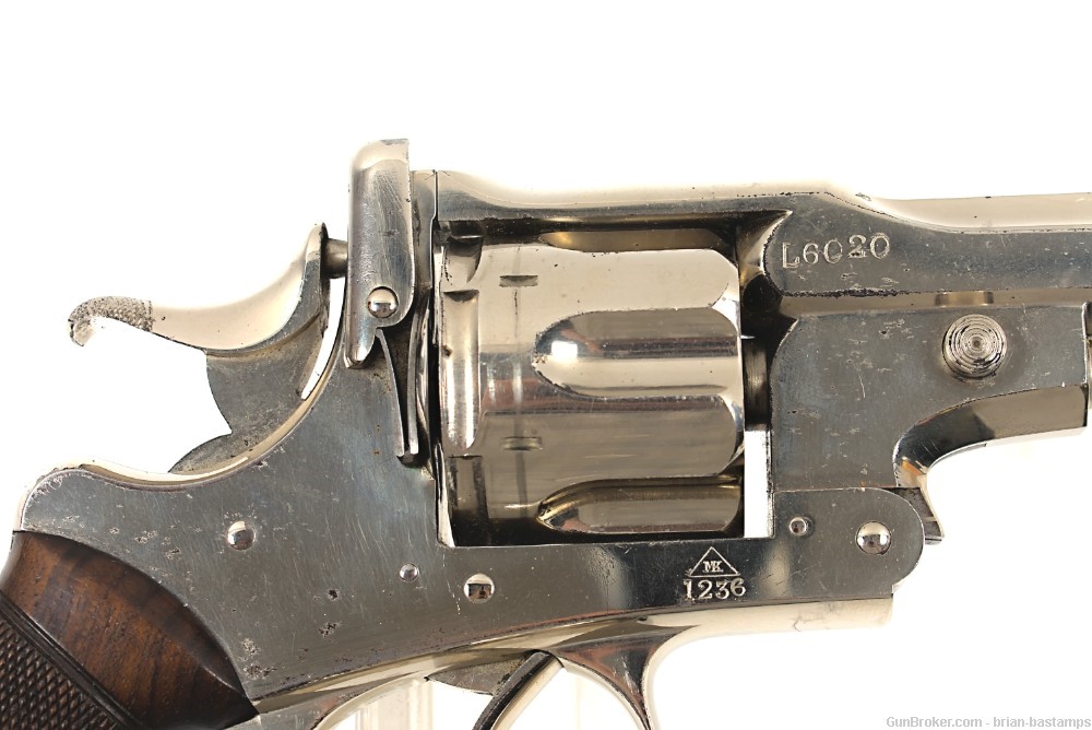 Super-Rare Transitional Third Mode Webley Kaufman Revolver–SN:1236(Antique)-img-22