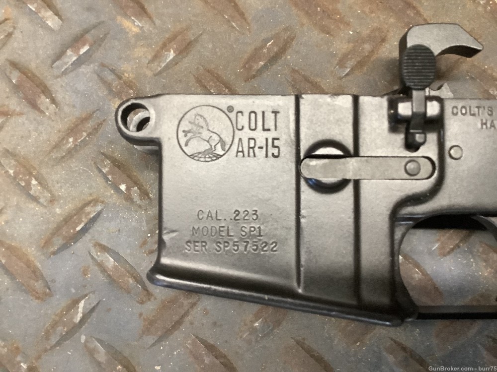 Colt SP-1 preban lower receiver AR15 SP1  AR-15 pre ban 5.56mm-img-1