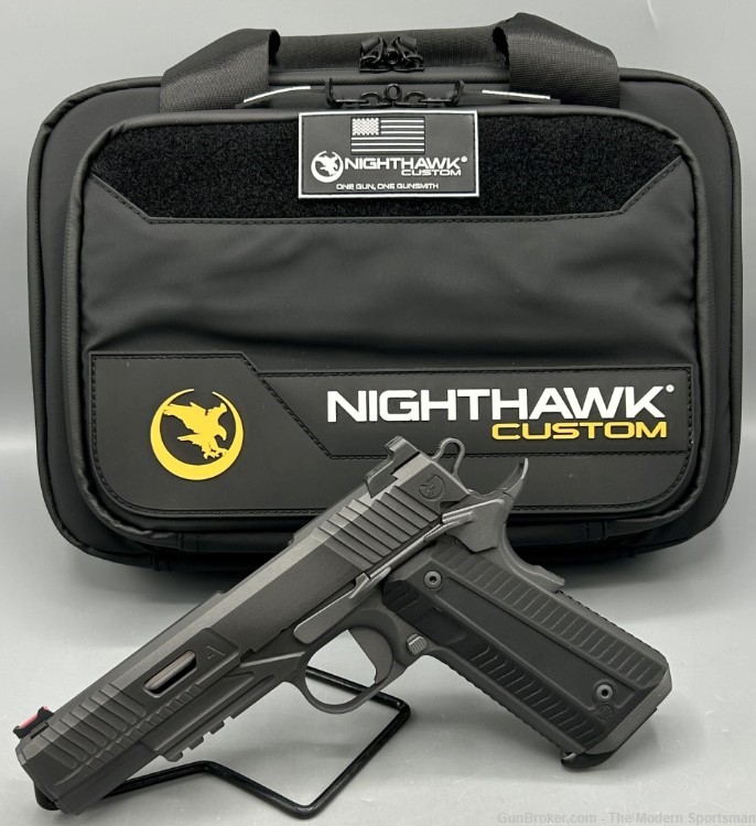 Nigthhawk Cutom Agent 2 Government Frame 10mm Auto 5" 1911 G10 Grips Agent2-img-0