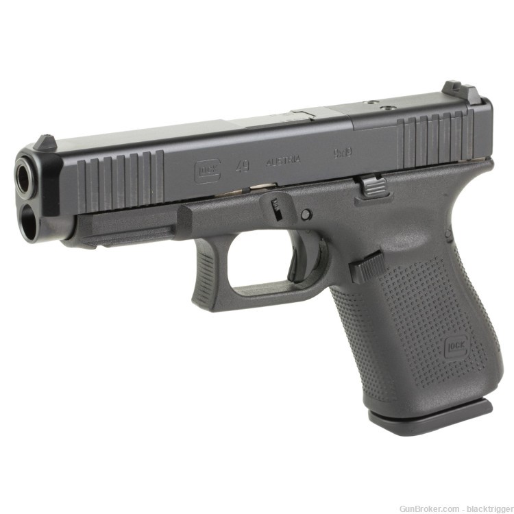 Glock PA495S203MOS G49 MOS 9mm 4.49" 15+1 (3) Overall Black Optic Ready -img-3