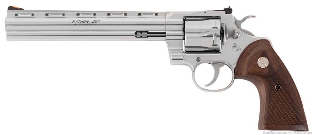 Colt Python 357 Magnum 8" PYTHON-SP8WTS Blued Colt 357 Mag Python 8 inch-img-0