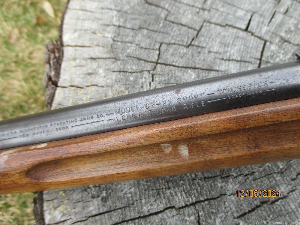 Winchester 67 22lr w/Lyman peep-img-11