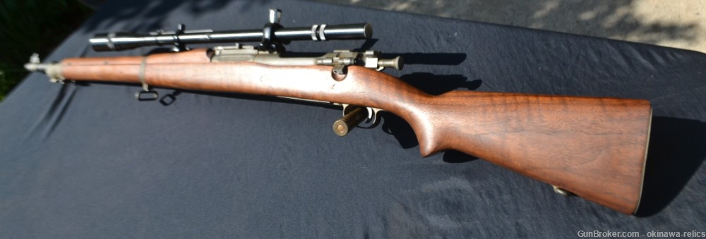 Nice looking WW2 Springfield 1903 Sniper rifle with Unertl 8x scope-img-0