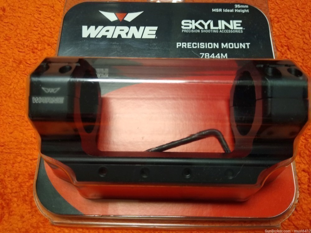 Warne Skyline Precision 35mm scope mount 7844m-img-0