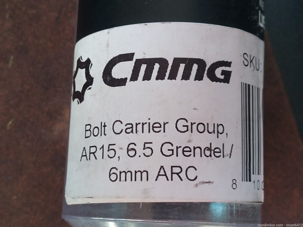 CMMG Complete Bolt Carrier with 6 ARC / 6.5 Grendel Bolt-img-1