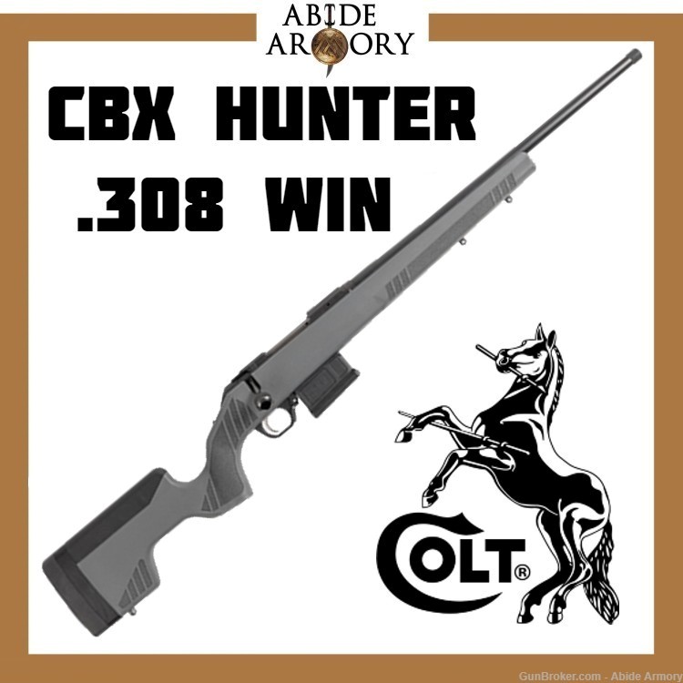 Colt CBX TAC Hunter .308 win Bolt Action Rifle CBX-SP20PGA-308 098289047175-img-0