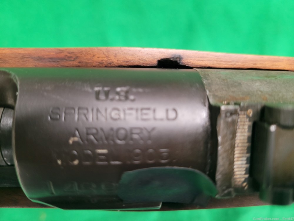 1903 U.S. Springfield  Armory .30 06 Military Rifle-img-9
