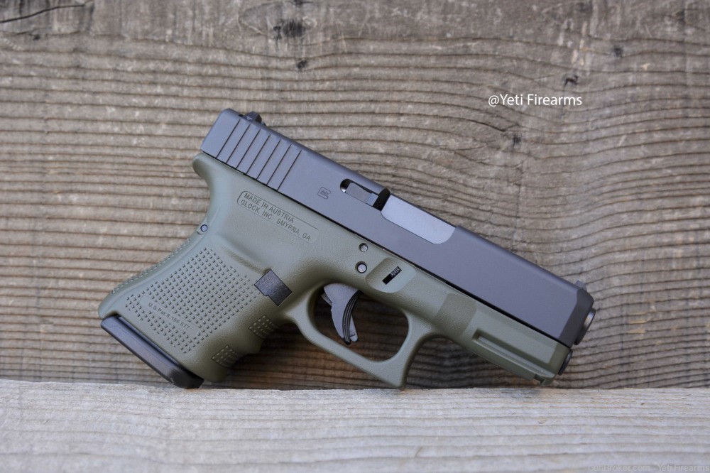 Glock 29 Gen 4 10mm Olive Drab Cerakote OD 3 Mags No CC Fee G29 G4 -img-7