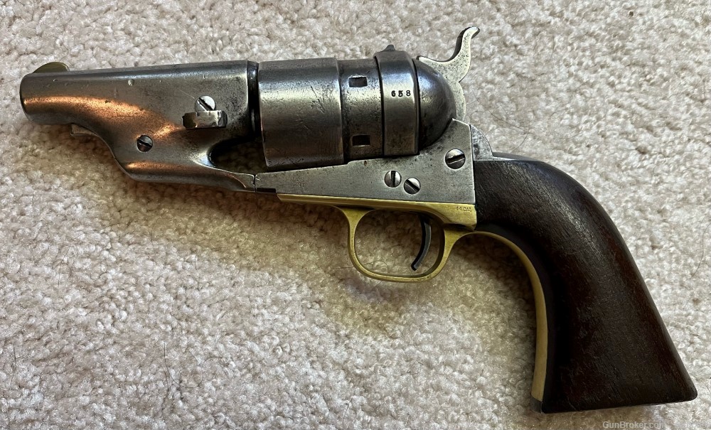 Colt 1860 Army Richards Conversion Belly Gun Penny Start-img-1