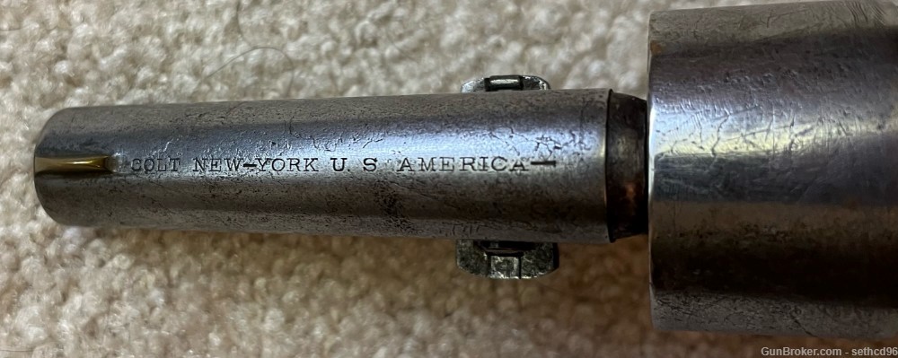 Colt 1860 Army Richards Conversion Belly Gun Penny Start-img-4