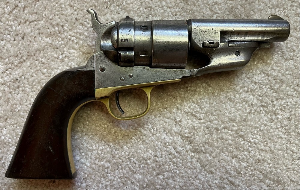 Colt 1860 Army Richards Conversion Belly Gun Penny Start-img-0