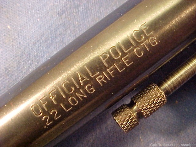 Colt “Official Police” in .22 Long Rifle Caliber with 6” barrel Excellent-img-2