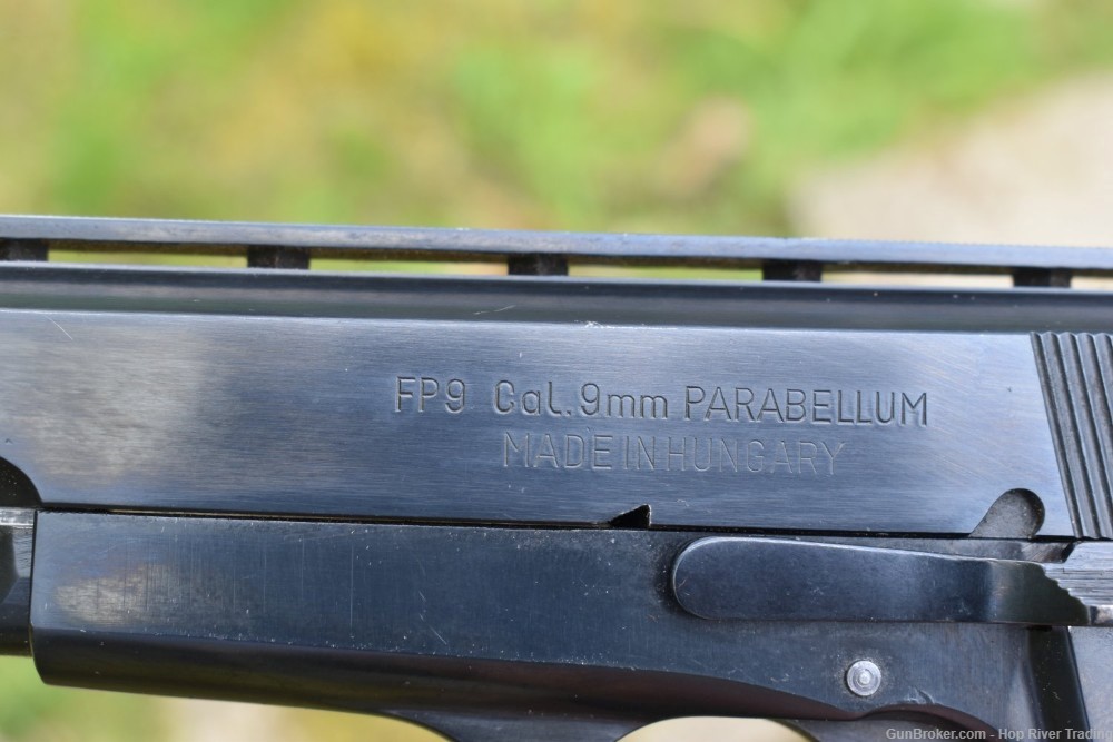FEG FP9 9mm Semi Auto Pistol Browning High Power Clone $1 NO RESERVE!-img-8