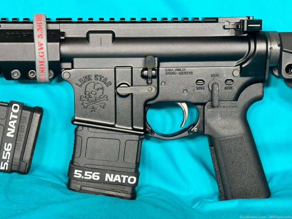 Sons of Liberty 5.56 NATO 10.5" AR15 SBA4 Pistol Brace M89 Handguard SOLGW-img-2