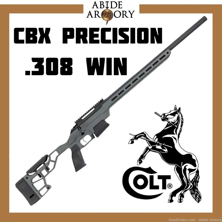 Colt CBX Precision .308 win Bolt Action Rifle CBX-HV24CGA-308 098289047199-img-0