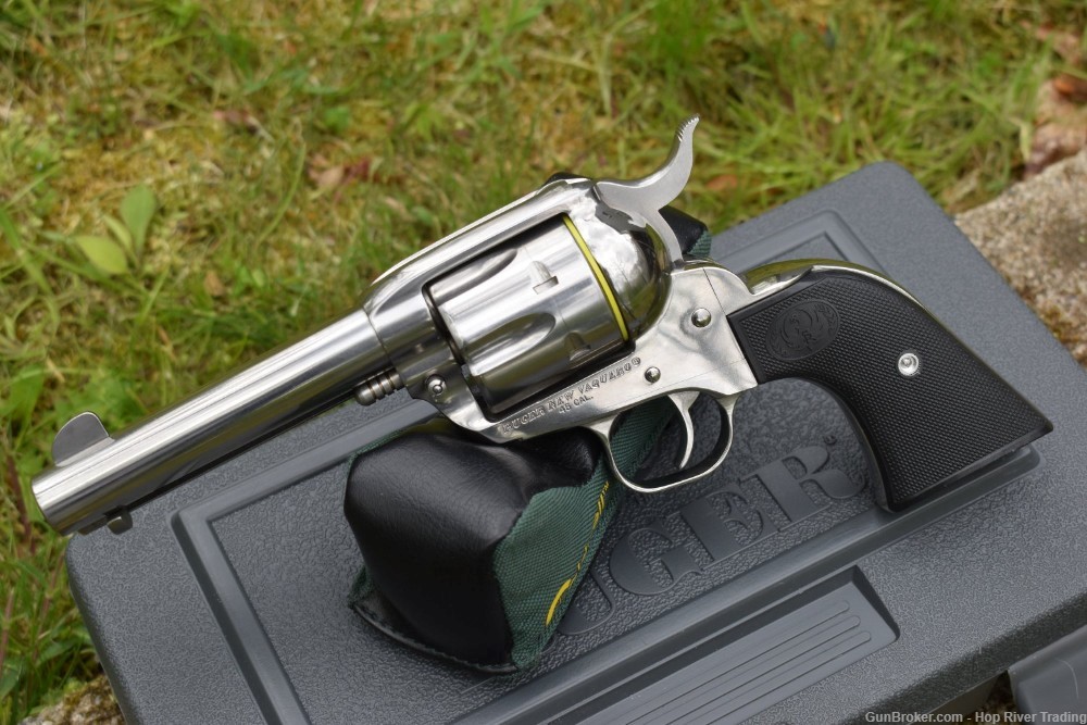 Ruger Vaquero Single Action Army .45 Polished Stainless LC $1 NO RESERVE-img-1