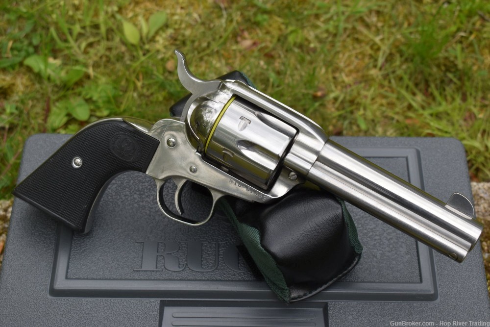 Ruger Vaquero Single Action Army .45 Polished Stainless LC $1 NO RESERVE-img-0