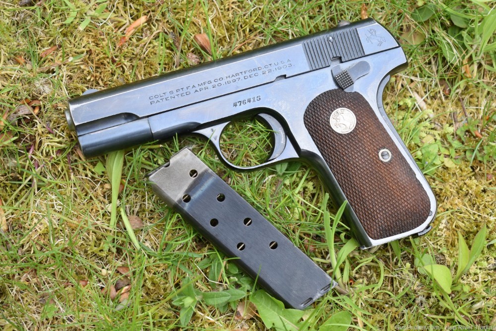 Colt Model M1903 Pocket Hammerless .32 Auto Mfg. 1928 $1 NO RESERVE!-img-8