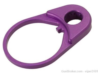 Timber Creek QD End Plate - Purple Anodize-img-0