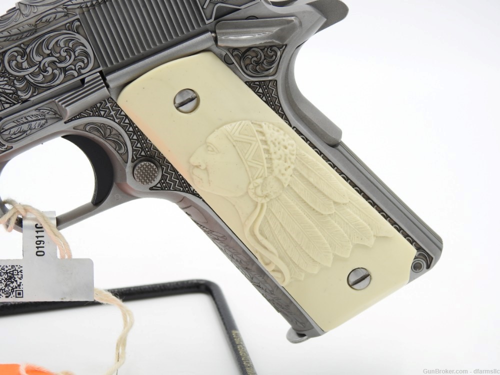 NEW RELEASE! Custom Engraved Tomahawk Colt 1911 70 Government Model 45 ACP-img-16